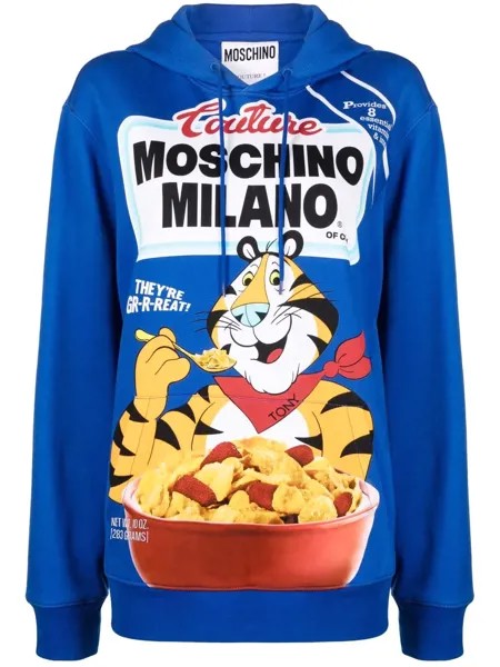 Moschino худи Frosties с графичным принтом