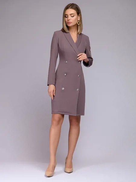 Платье-пиджак женское 1001dress 0122001-01694BG бежевое 42