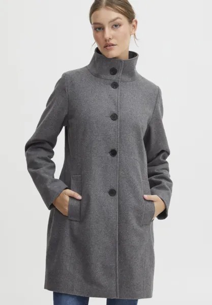 Пальто классическое Oxmo, серый