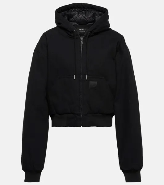 Двусторонняя худи из коллаборации с Carhartt WIP WARDROBE.NYC, черный