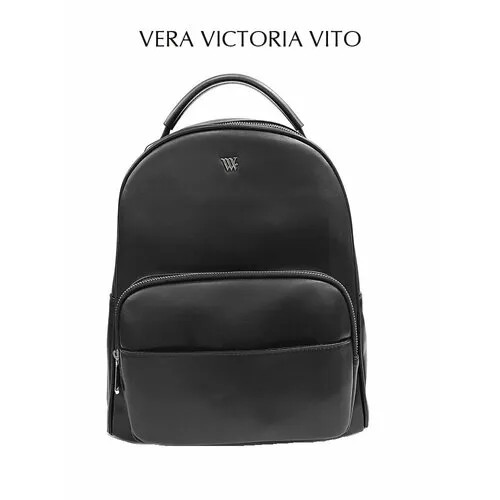 Рюкзак Vera Victoria Vito 33-303-1, фактура гладкая, серебряный