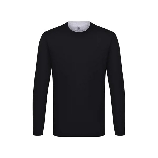 Хлопковый лонгслив Brunello Cucinelli