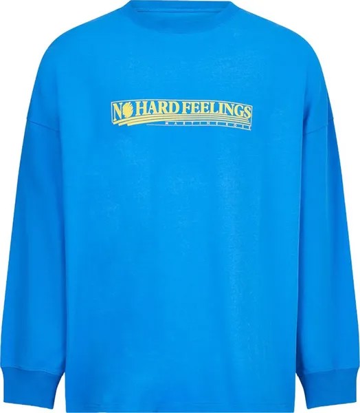 Футболка Martine Rose Oversized Long-Sleeve T-Shirt 'Blue', синий