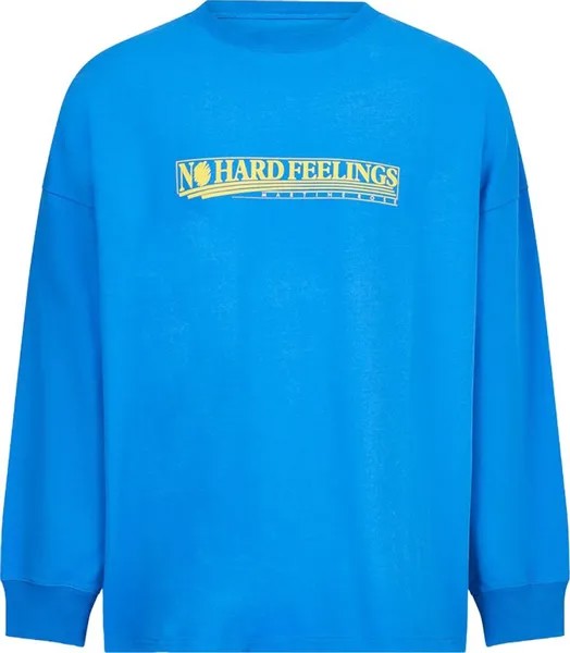 Футболка Martine Rose Oversized Long-Sleeve T-Shirt 'Blue', синий