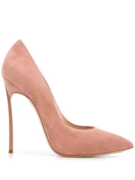 Casadei туфли-лодочки с заостренным носком, розовый