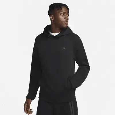 Худи Nike Sportswear Tech Fleece, черный