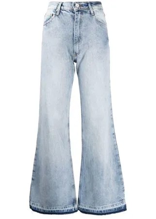 Natasha Zinko джинсы Washed Denim Flared