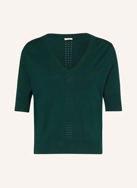 Трикотажная рубашка s.Oliver BLACK LABEL, темно-зеленый