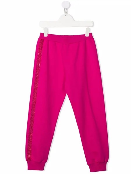Versace Kids спортивные брюки