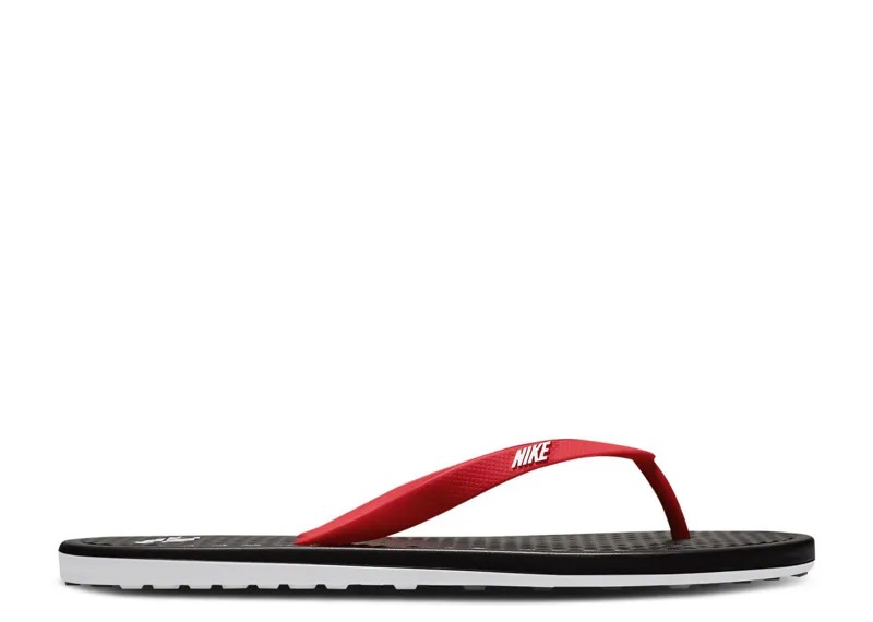 Кроссовки Nike On Deck Flip Flop 'Black University Red', черный