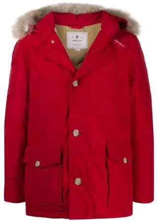 Woolrich пуховик с капюшоном