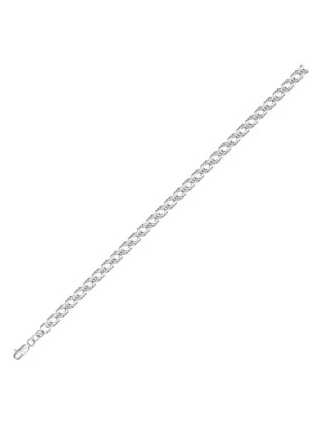 Цепочка женская TOP CRYSTAL 40665163 из серебра, 45 см