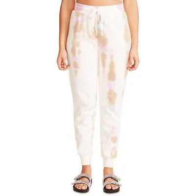Женские брюки-джоггеры Madden Girl Taupe Tie-Dye, домашняя одежда для юниоров M BHFO 8129