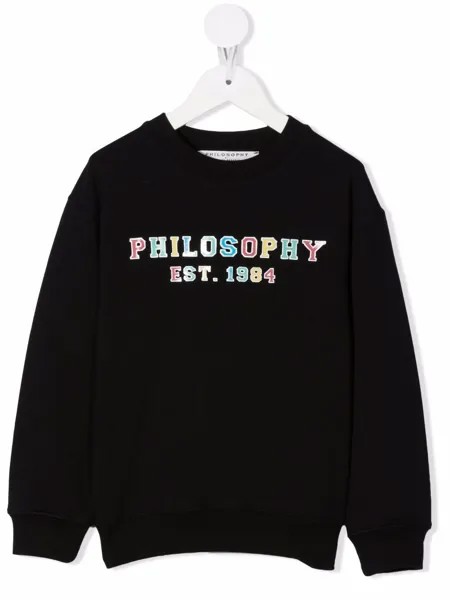 Philosophy Di Lorenzo Serafini Kids толстовка с логотипом