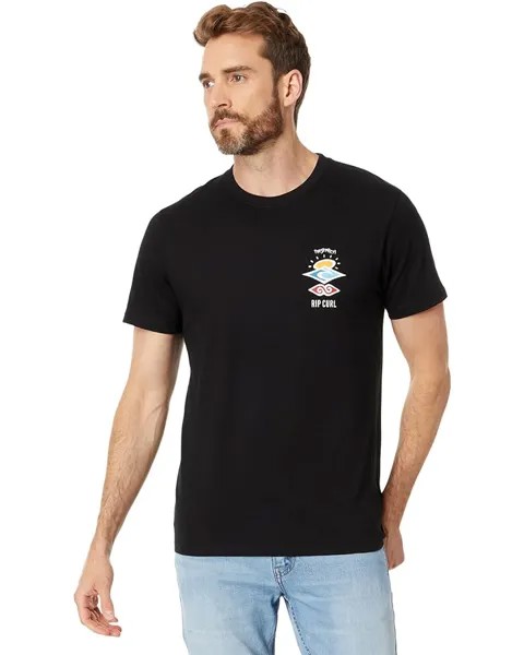 Футболка Rip Curl Search Icon, цвет Black 1