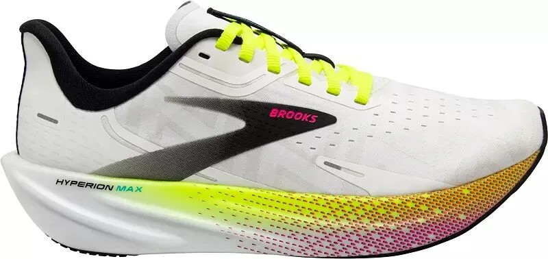 Кроссовки Brooks Hyperion Max, белый/оранжевый