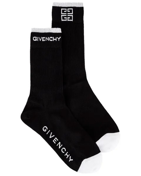 Носки Givenchy 4G, цвет Black & White