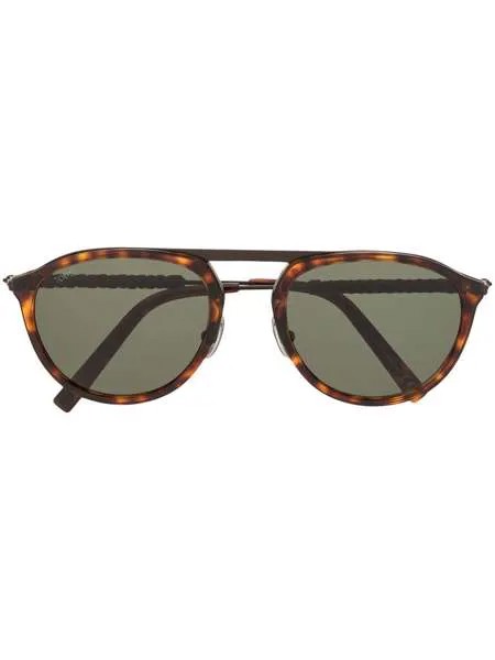 Tod's солнцезащитные очки черепаховой расцветки