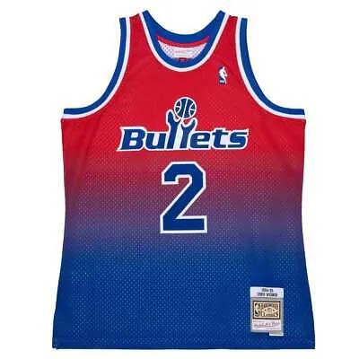 Спортивная майка Mitchell - Ness Fadeaway Swingman с круглым вырезом и джерси Bullets 199