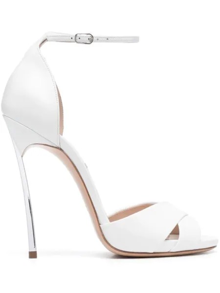 Casadei босоножки Blade 125, белый