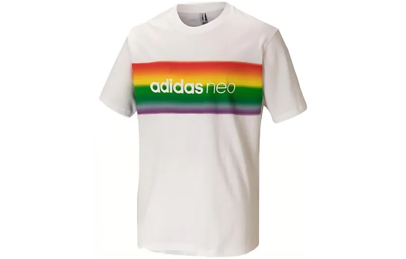 Футболка унисекс белая Adidas Neo, белый