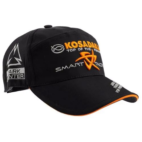 Бейсболка Kosadaka Smart Tackle чёрная