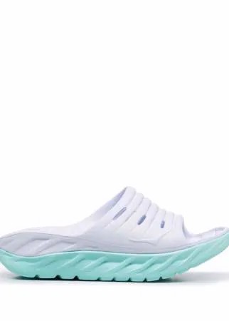 Hoka One One шлепанцы Recovery с открытым носком