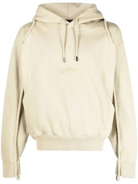 Jacquemus худи Le Camargue из органического хлопка, нейтральный цвет