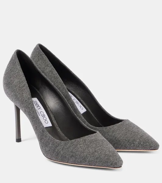 Туфли Romy 85 Jimmy Choo, цвет storm