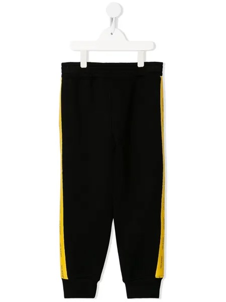 Neil Barrett Kids спортивные брюки с логотипом