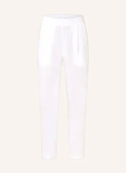 Льняные брюки 7/8 120%Lino, белый