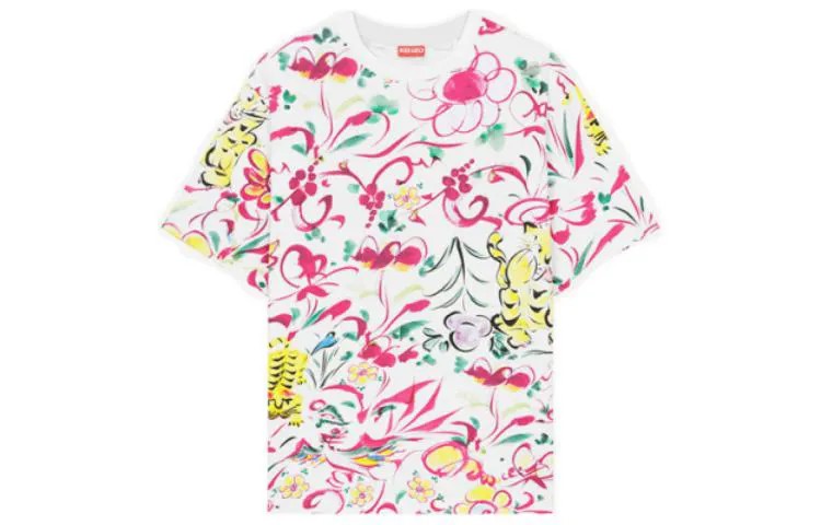 X Nigo FW22 Drop2 Футболка мужская многоцветная Kenzo, цвет Multicolor