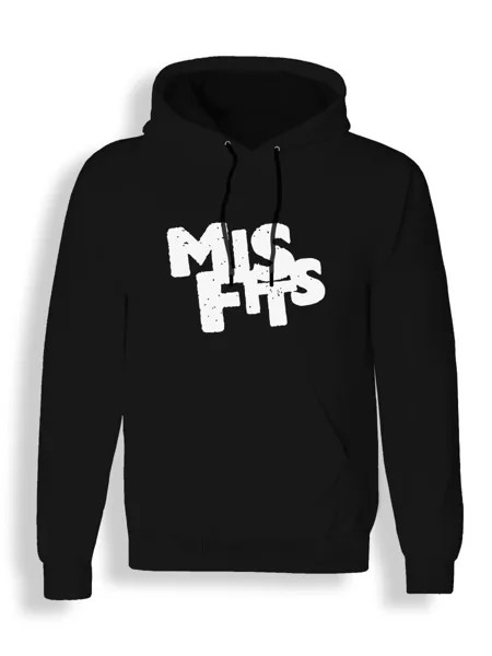 Худи унисекс СувенирShop Отбросы/Misfits/Сериал 3 черное 2XL