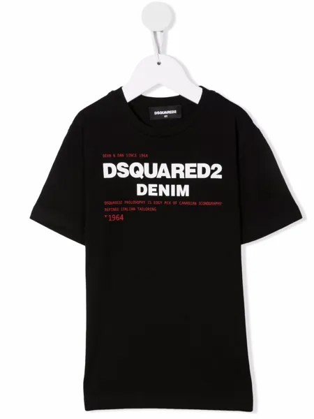 Dsquared2 Kids футболка с логотипом