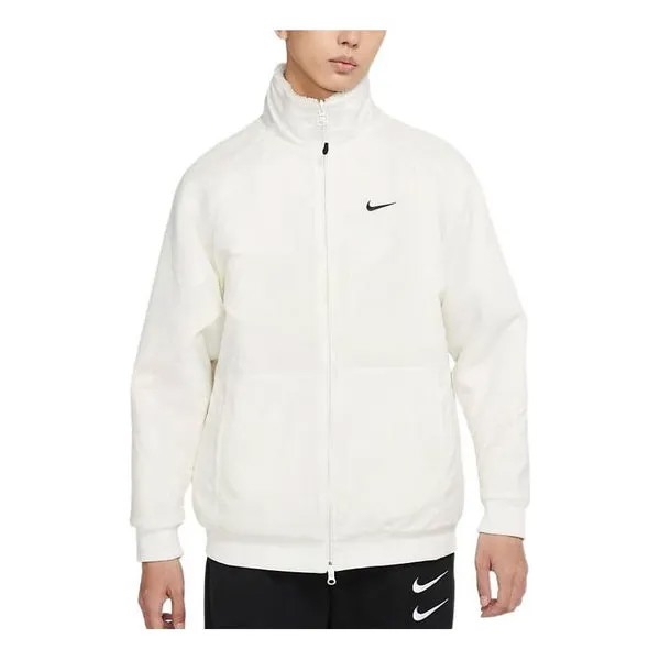 Куртка Nike Swoosh 2-way fleece jacket 'White', белый
