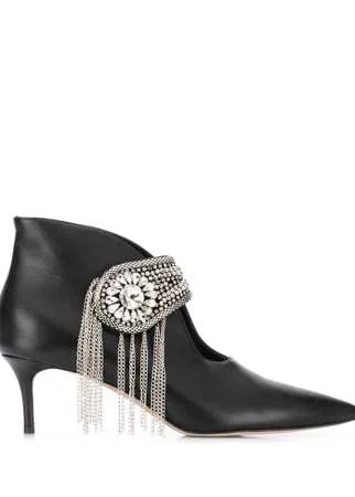 Christopher Kane декорированные ботильоны