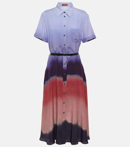 Платье-рубашка Kiera с принтом ALTUZARRA, разноцветный