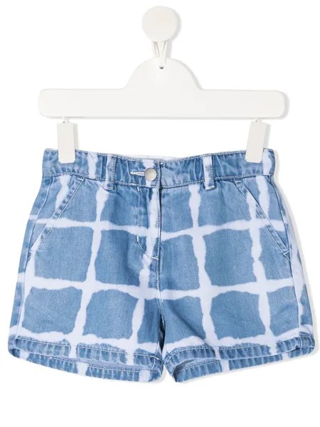 Stella McCartney Kids шорты в клетку