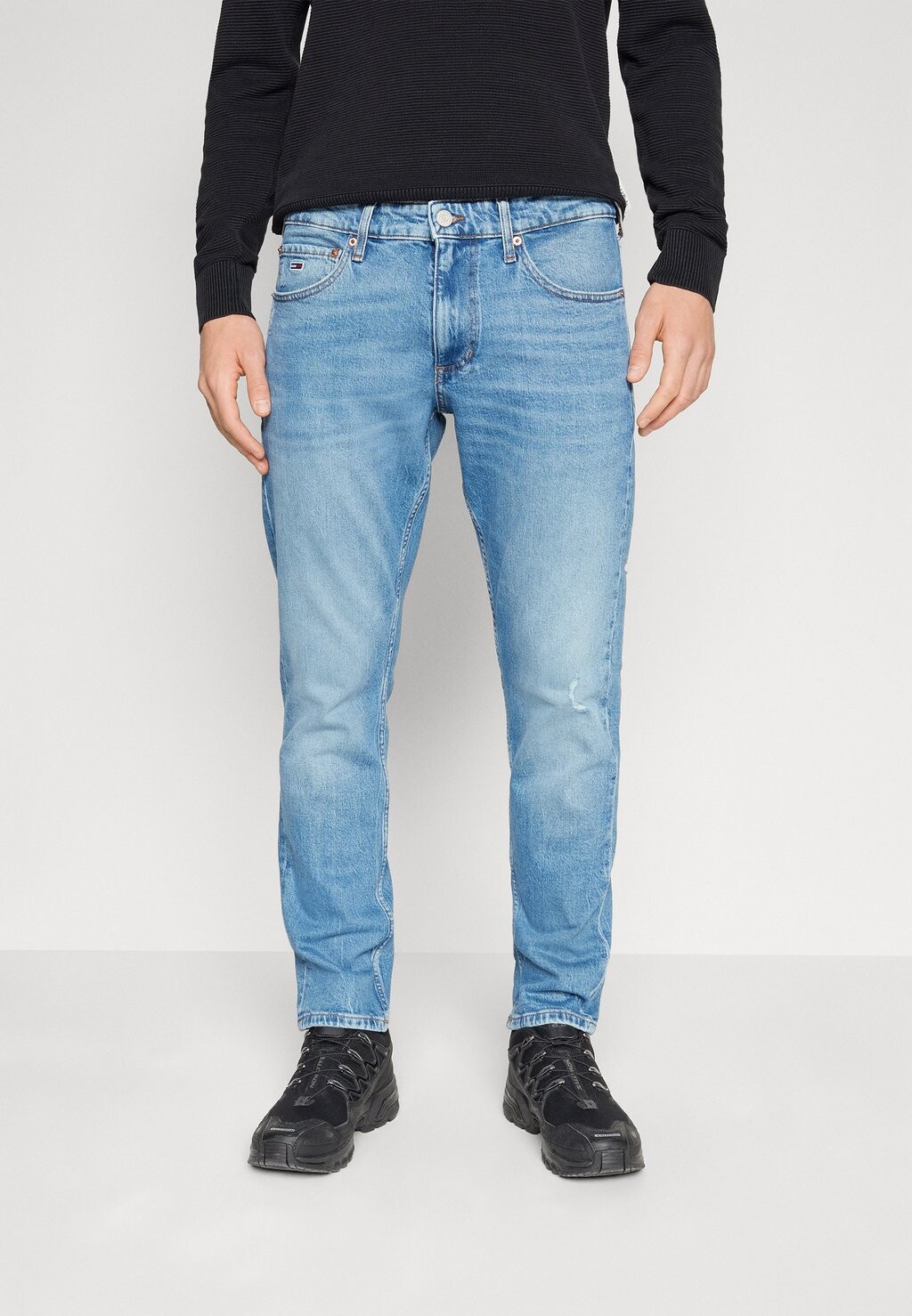 Джинсы узкого кроя SCANTON Tommy Jeans, синий деним