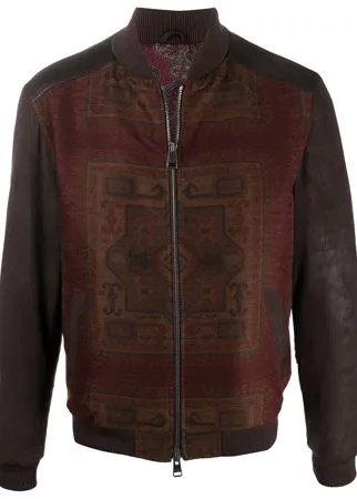 Etro бомбер с орнаментом