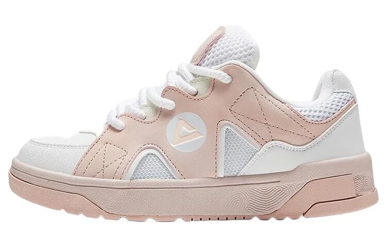 Кроссовки PEAK Yi Chen Skateboarding Shoes Women's Low-top Chalk White, белый