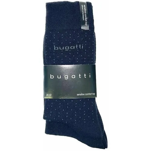 Носки Bugatti, размер 39-42, синий