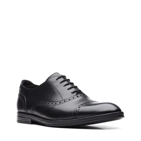 Мужские оксфорды брогированные Clarks (CitiStrideWing 26165704), черные