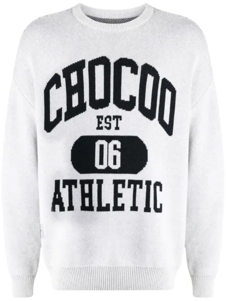 Chocoolate джемпер с логотипом, серый