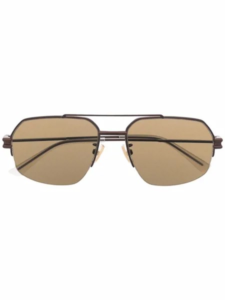 Bottega Veneta Eyewear солнцезащитные очки-авиаторы