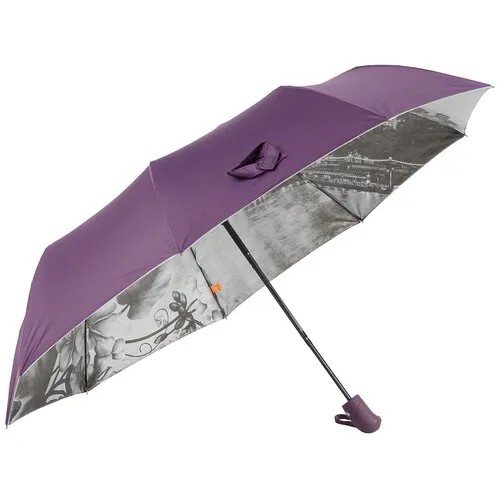 Зонт Frei Regen, фиолетовый/серебристый