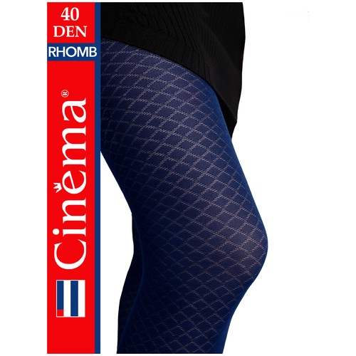 Колготки Cinema, 40 den, размер 4, blue