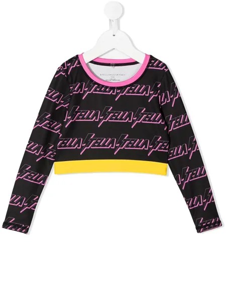 Stella McCartney Kids толстовка с логотипом