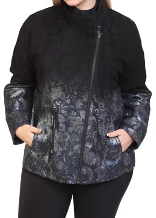 Кожаная куртка женская EXPO FUR FB-1410 черная 40
