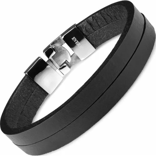 Браслет Everiot, размер 21.5 см, черный